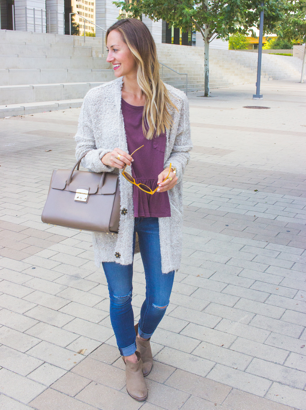 oversized cardigan outfits