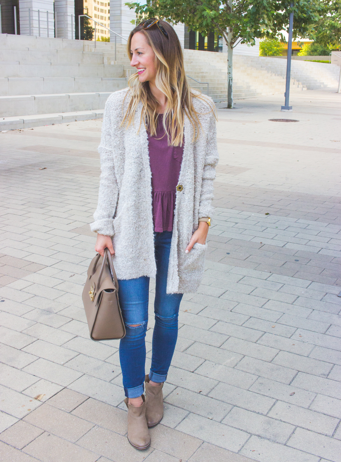 livvyland-blog-olivia-watson-cozy-fall-outfit-grandpa-oversize-cardigan-sweater-seychelles-snare-booties-5