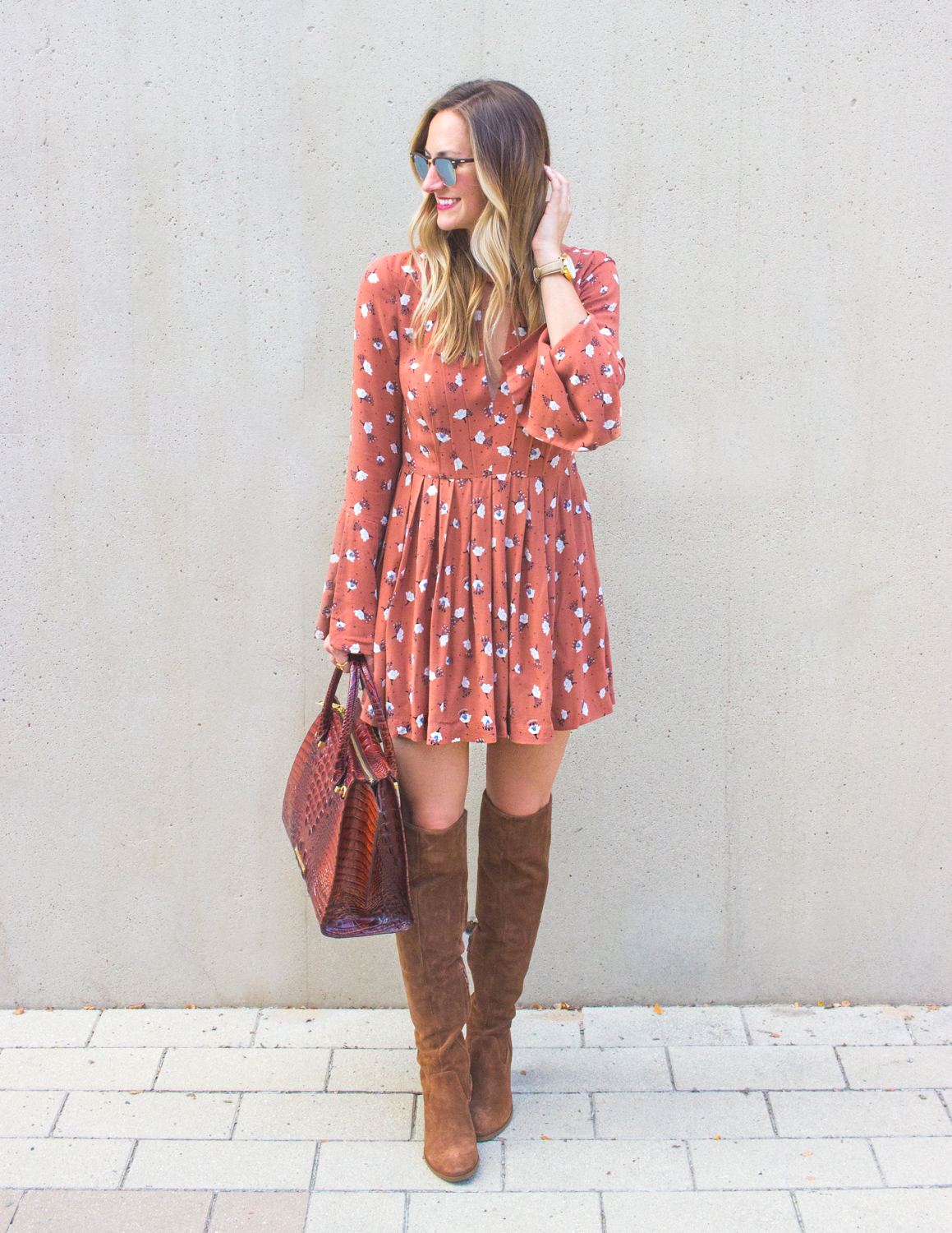 livvyland-blog-olivia-watson-fall-outfit-over-the-knee-boots-tegan-mini-dress-steve-madden-eternul-brahmin-priscilla-satchel-1