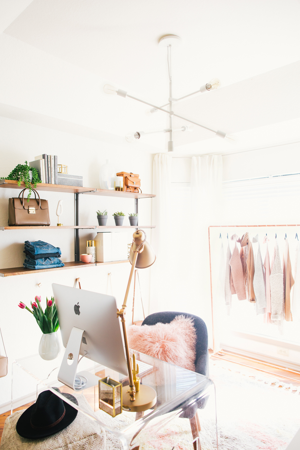 livvyland-blog-olivia-watson-west-elm-home-office-before-after-reveal-pink-grey-cozy-chic-white-airy-girly-austin-texas-fashion-blogger-1