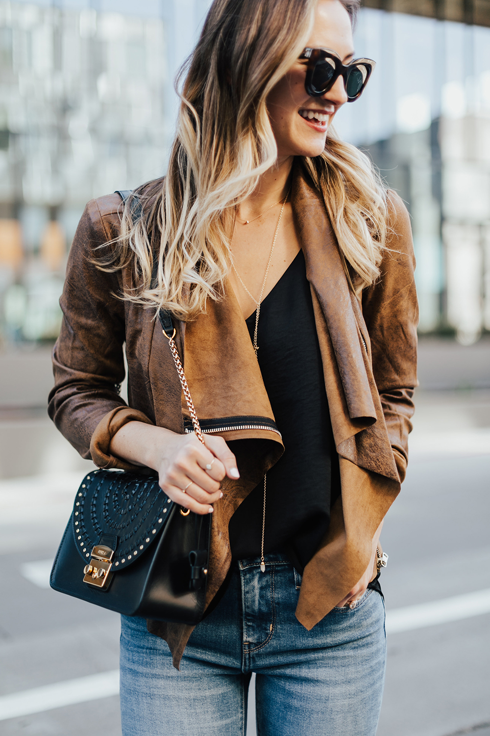 Studded Bucket Bag - LivvyLand  Austin Fashion and Style Blogger