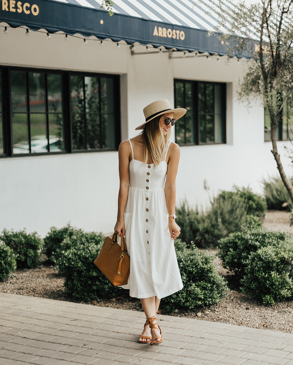 Blush Button Front Dress - LivvyLand