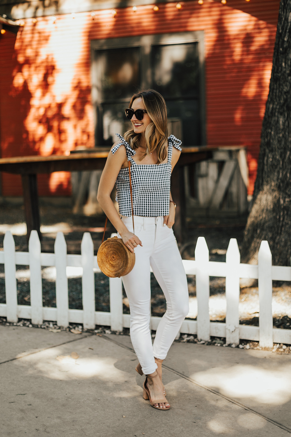 Black Cami Top & Cropped High Rise Jeans - LivvyLand