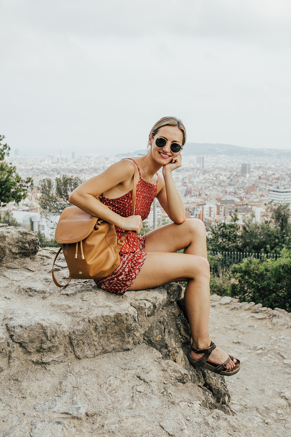 livvyland-blog-olivia-watson-park-guell-birkenstock-yara-oiled-leather-travel-sandals-shoes