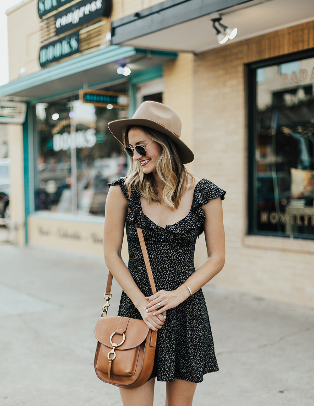 Blush Button Front Dress - LivvyLand