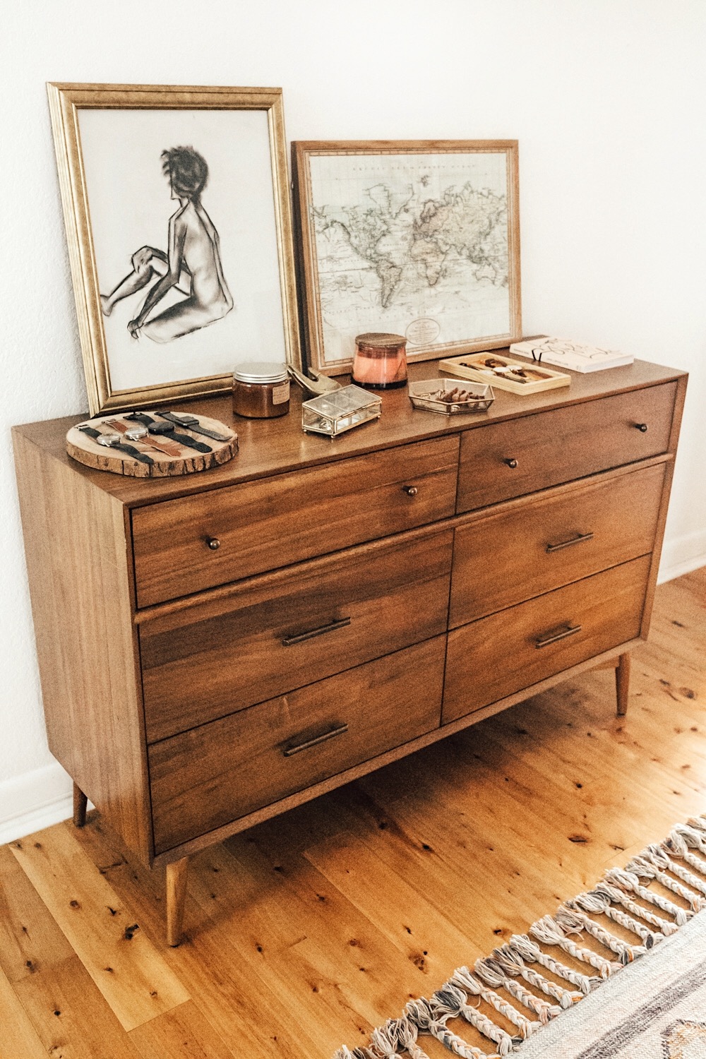 Tray On Bedroom Dresser