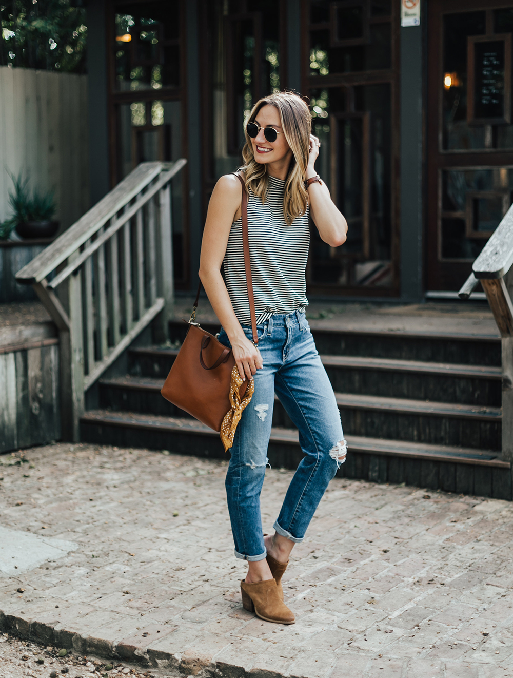 My New BFF: Boyfriend Jeans - LivvyLand | Austin Fashion and Style Blogger