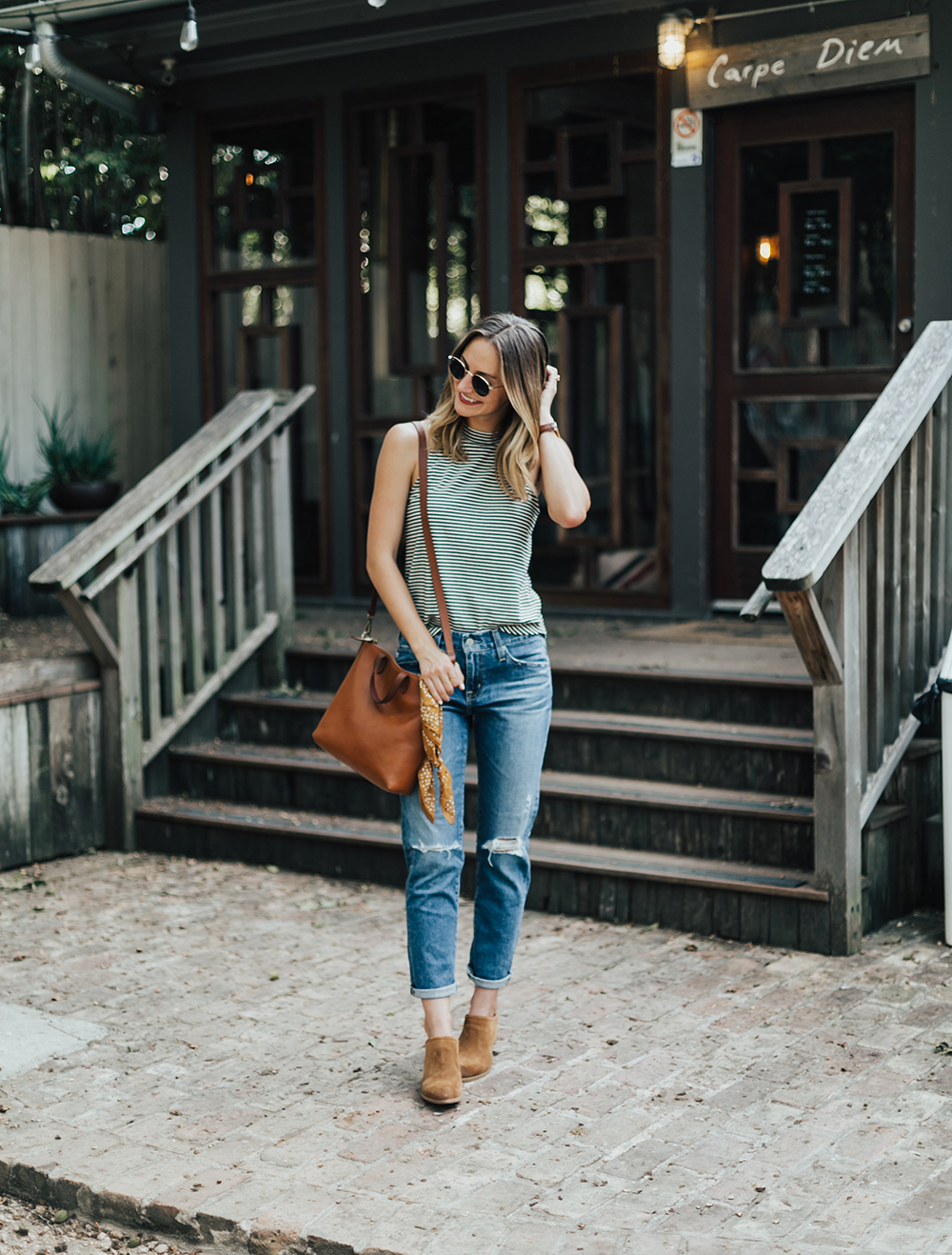 Tan Suede Ankle Booties - LivvyLand