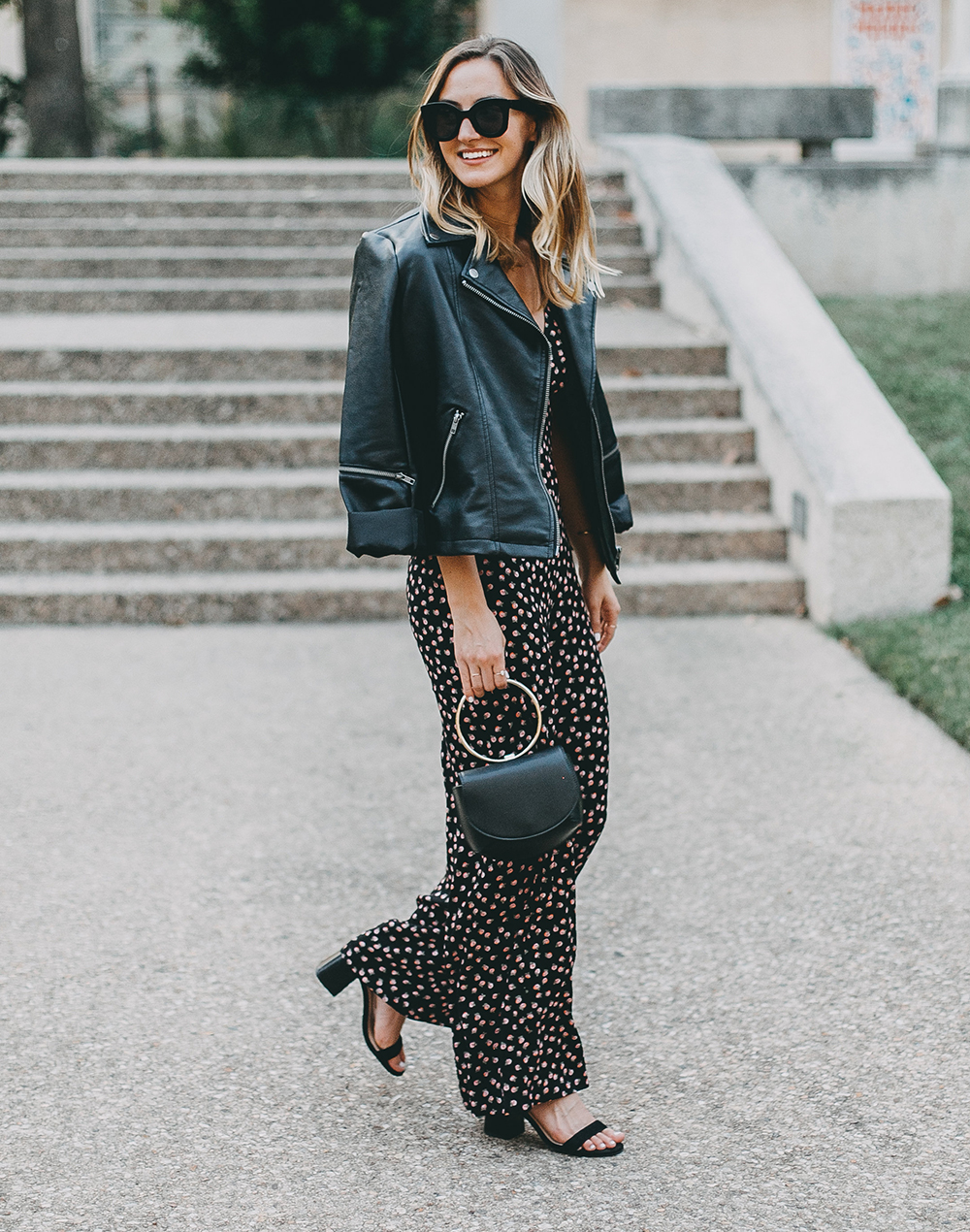 Floral Jumpsuit LivvyLand Austin Fashion and Style Blogger