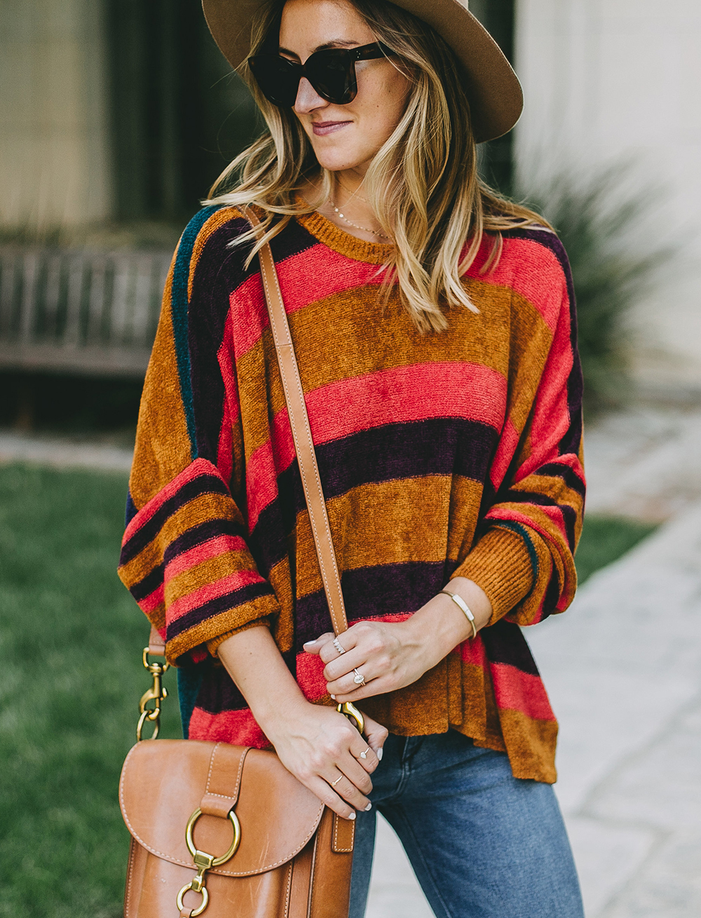 livvyland-blog-olivia-watson-austin-texas-fashion-blogger-free-people-oversize-striped-sweater-boho-chic-1