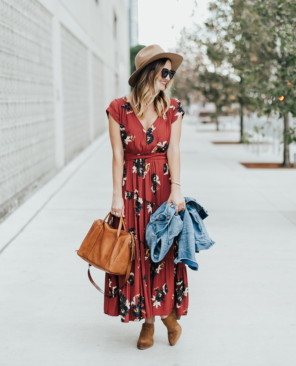 The Perfect Fall Floral Dress (40% Off!) - LivvyLand | Austin Fashion ...