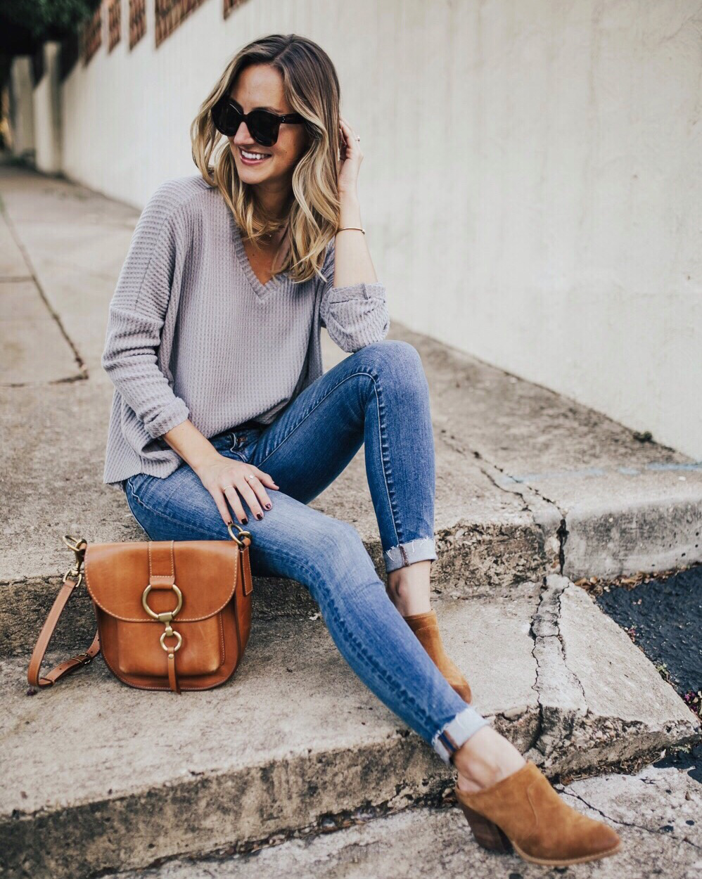 Tan Suede Ankle Booties - LivvyLand