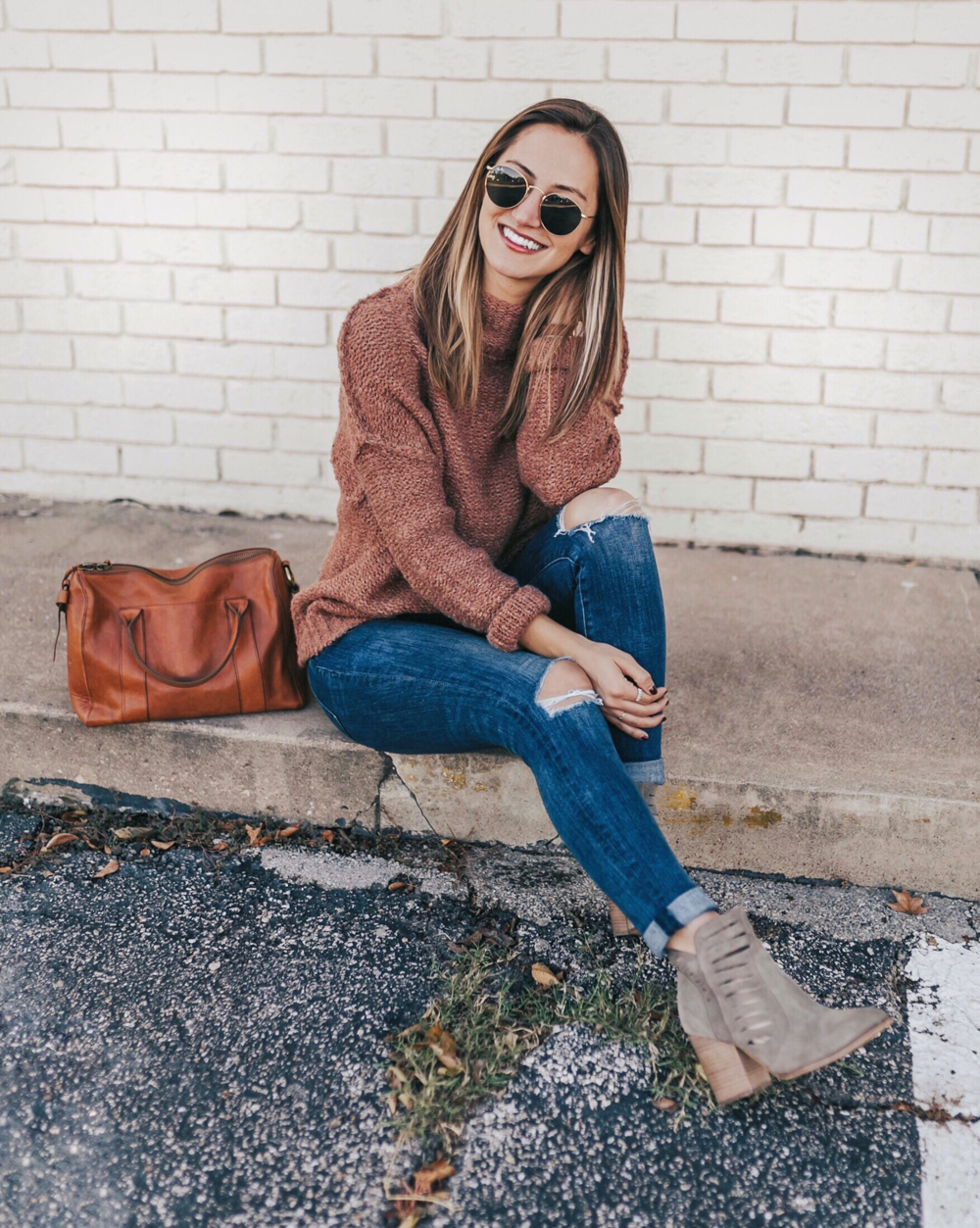 livvyland-blog-olivia-watson-instagram-roundup-livvylandblog-fall-outfit-mauve-sweater-taupe-ankle-booties-austin-texas-fashion-blogger