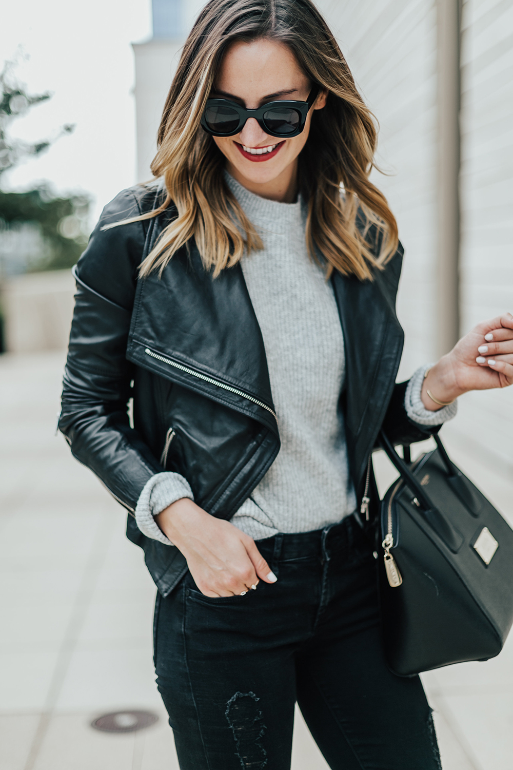 Grey & Black - LivvyLand | Austin Fashion and Style Blogger