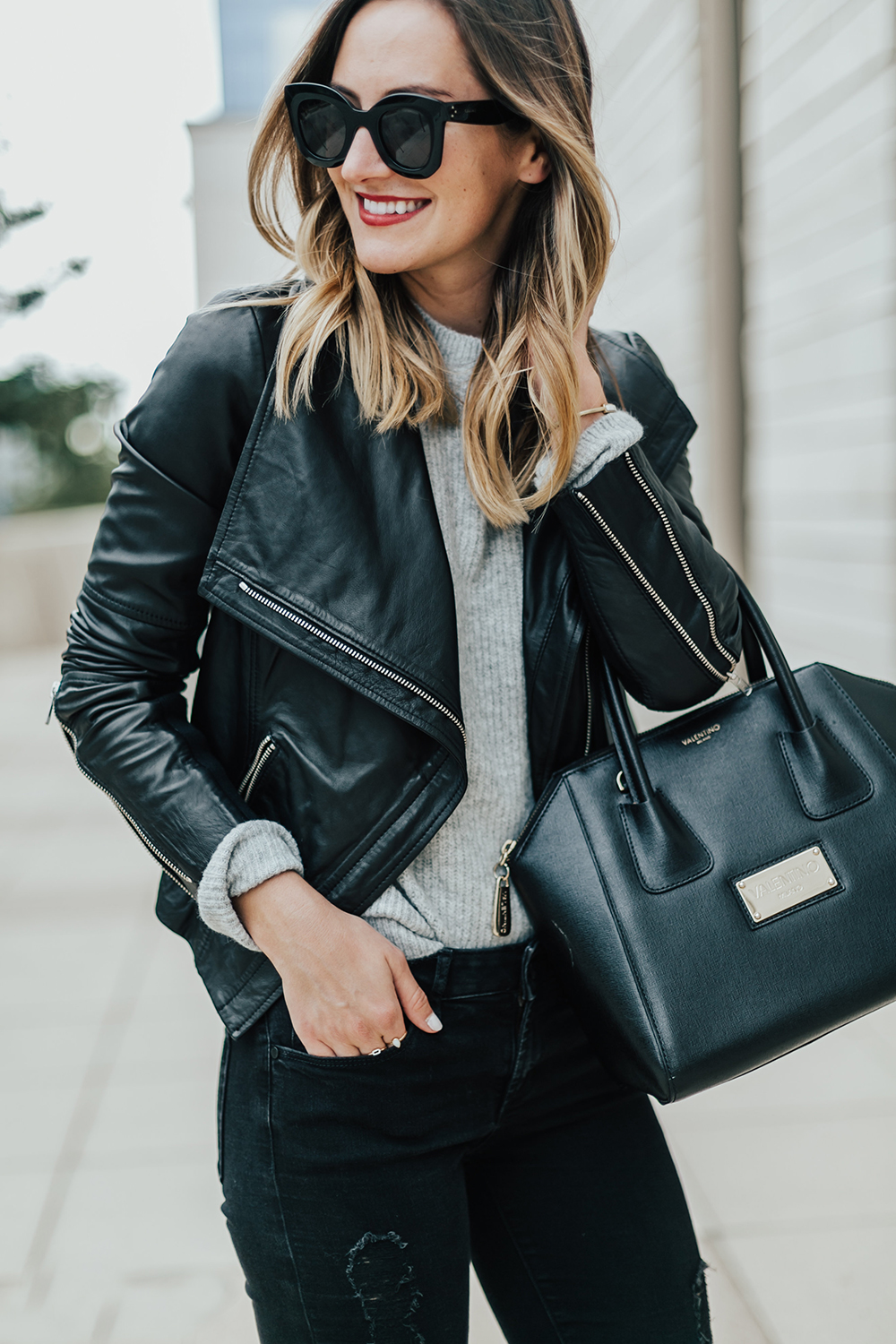 Grey & Black - LivvyLand | Austin Fashion and Style Blogger