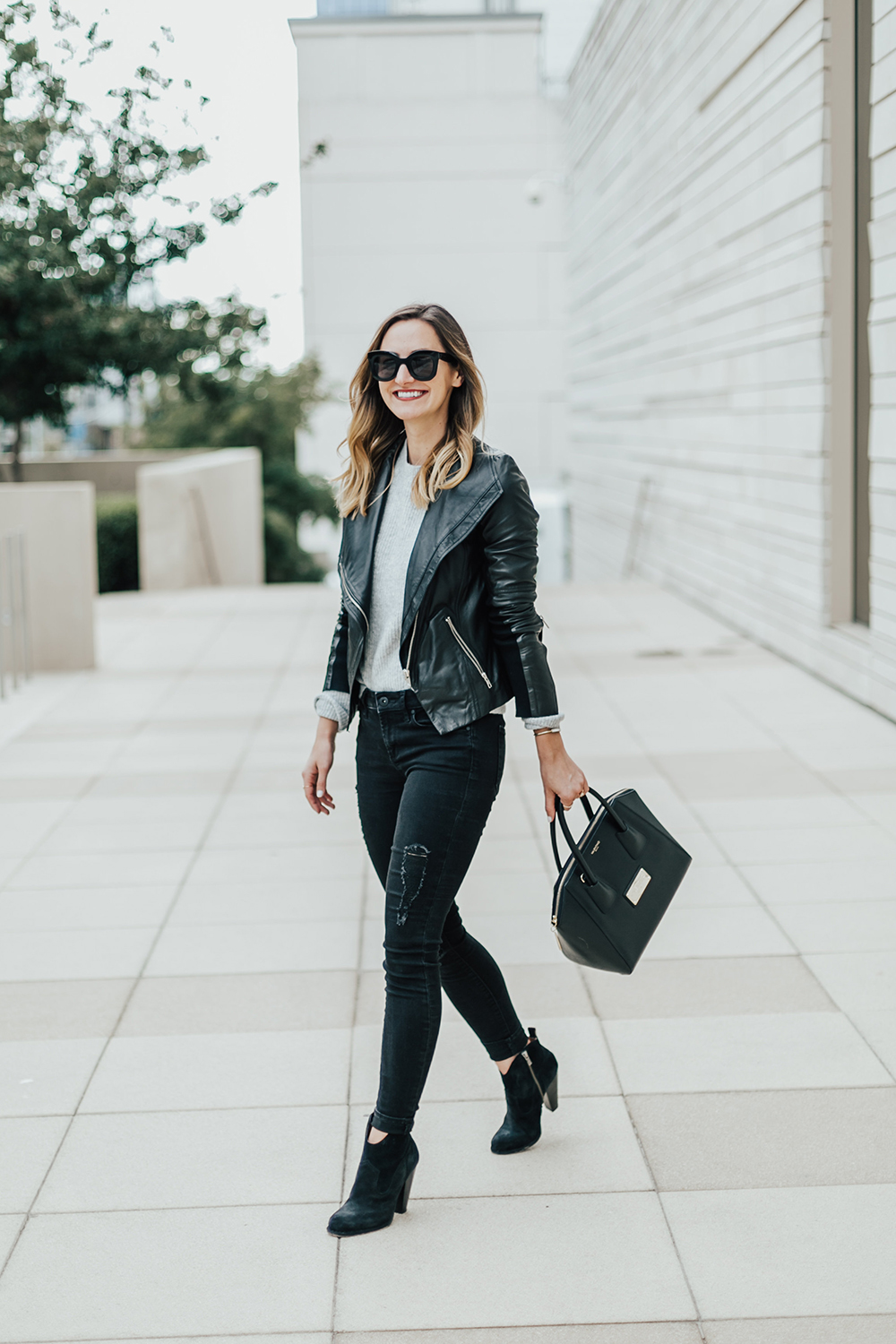 Grey & Black - LivvyLand | Austin Fashion and Style Blogger