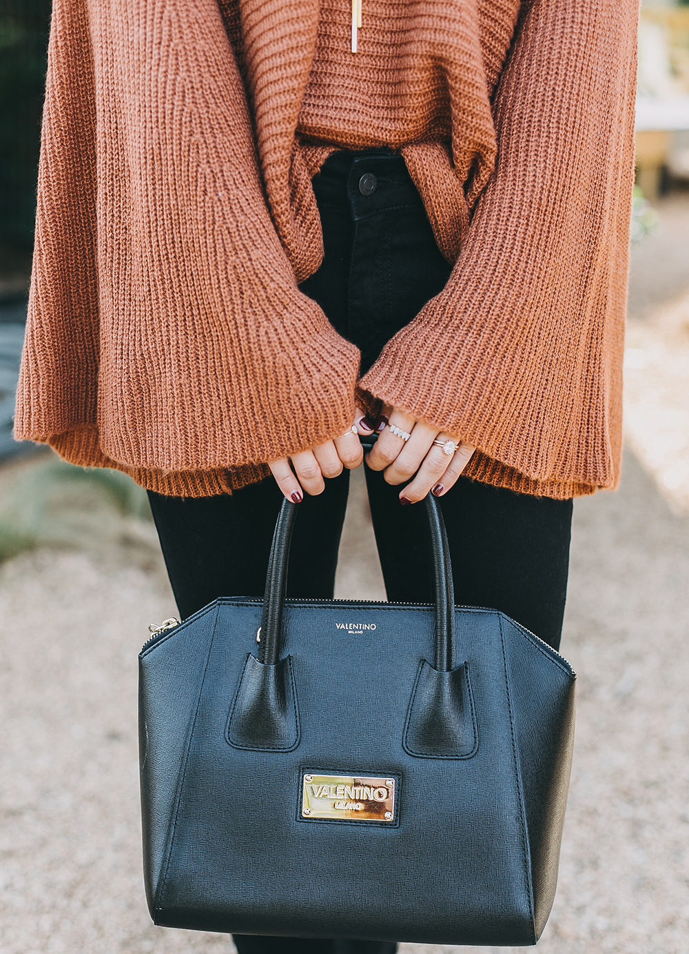 livvyland-blog-olivia-watson-austin-texas-fashion-lifestyle-blogger-fall-orange-slouchy-sweater-black-skinny-jeans-outfit-boho-fall-idea-4