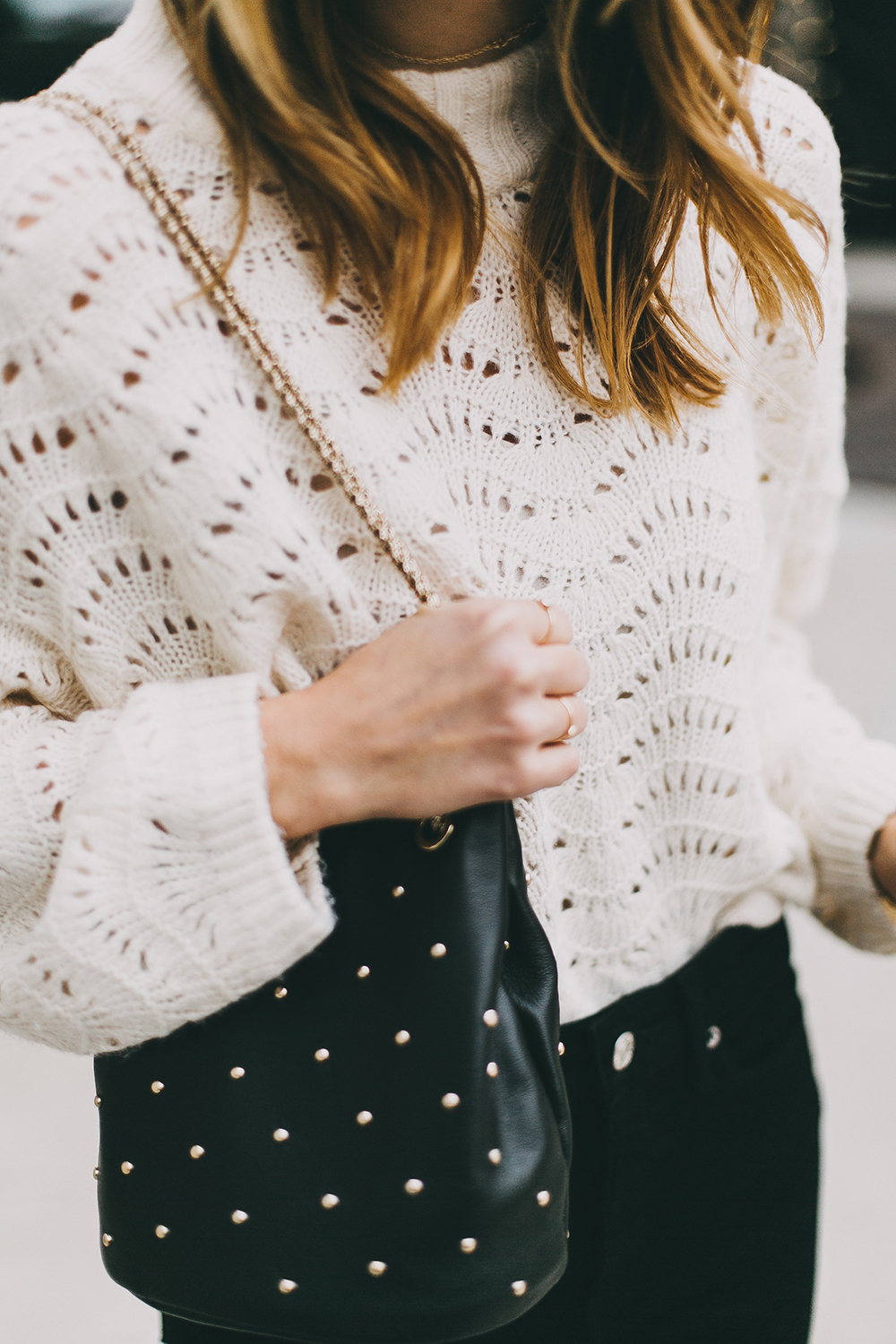 livvyland-blog-olivia-watson-austin-texas-fashion-blogger-white-knit-sweater-rag-bone-crop-flare-black-jeans-gucci-loafers-1