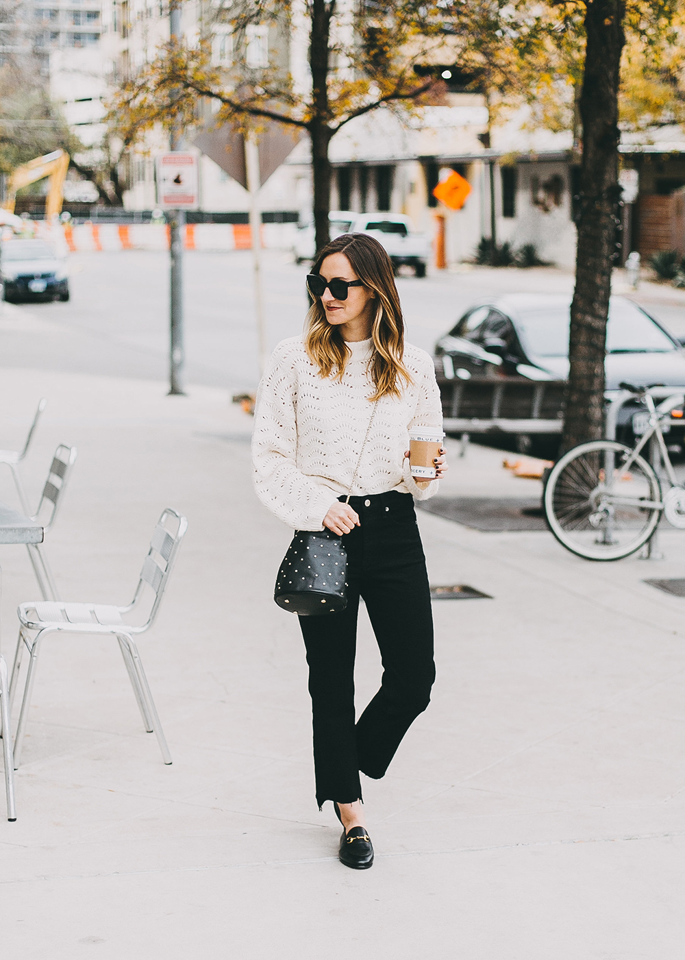 livvyland-blog-olivia-watson-austin-texas-fashion-blogger-white-knit-sweater-rag-bone-crop-flare-black-jeans-gucci-loafers-6