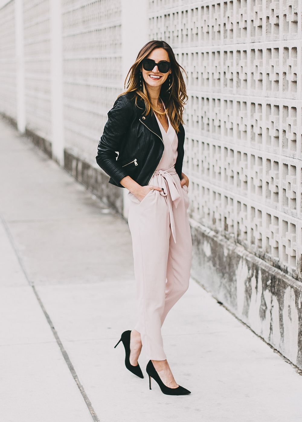 livvyland-river-island-blush-pink-jumpsuit-black-leather-jacket-holiday-party-nye-outfit-inspiration-ideas-4