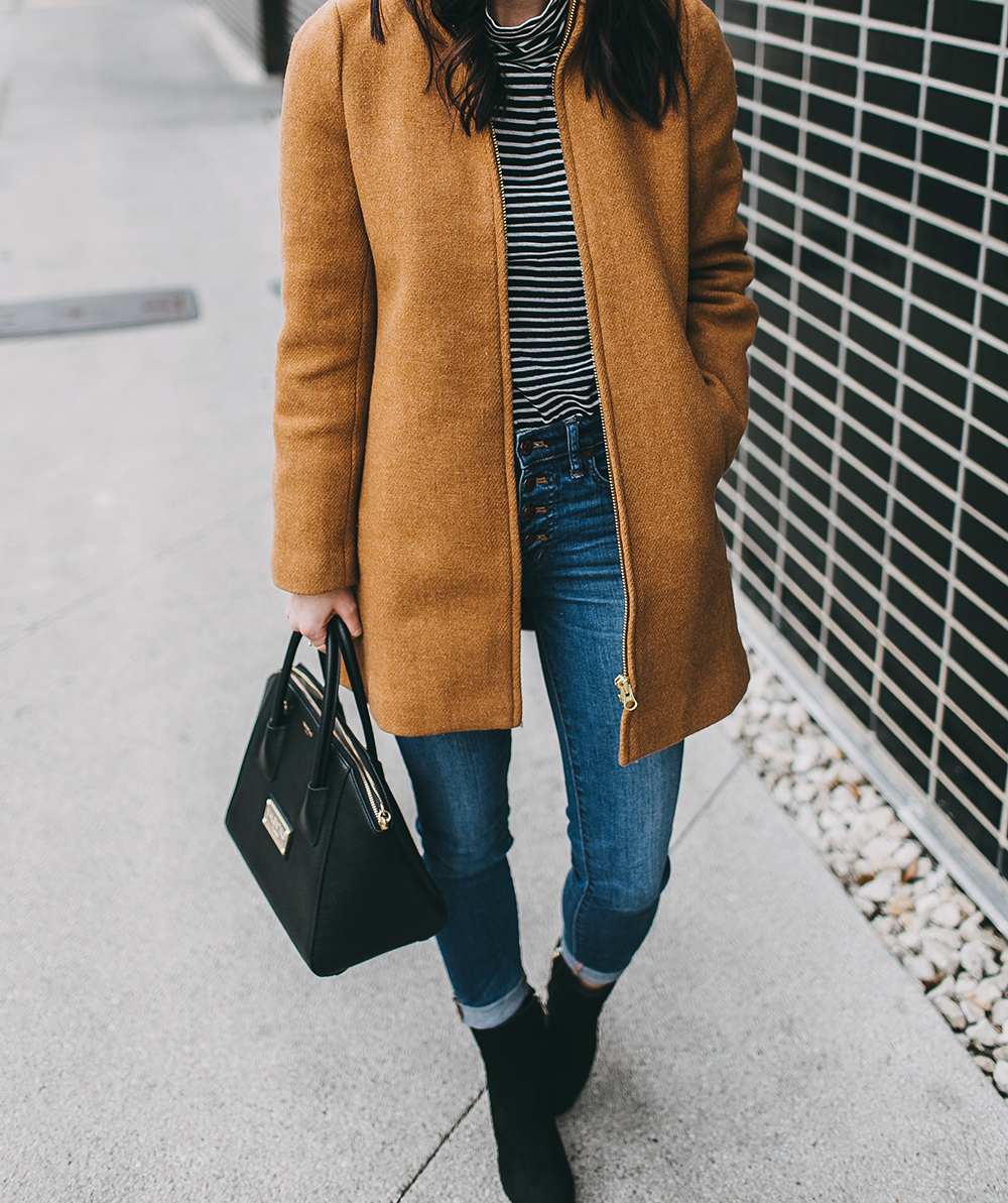 livvyland-blog-olivia-watson-austin-texas-fashion-blogger-j-crew-camel-winter-coat-striped-turtleneck-mid-calf-ankle-booties-8