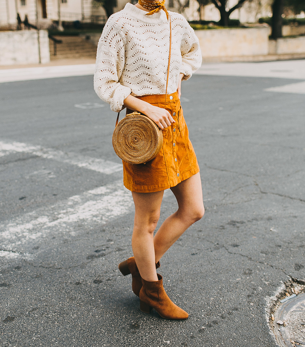 livvyland-blog-olivia-watson-austin-texas-fashion-style-blogger-burnt-orange-corduroy-skirt-bdg-a-line-outfit-1