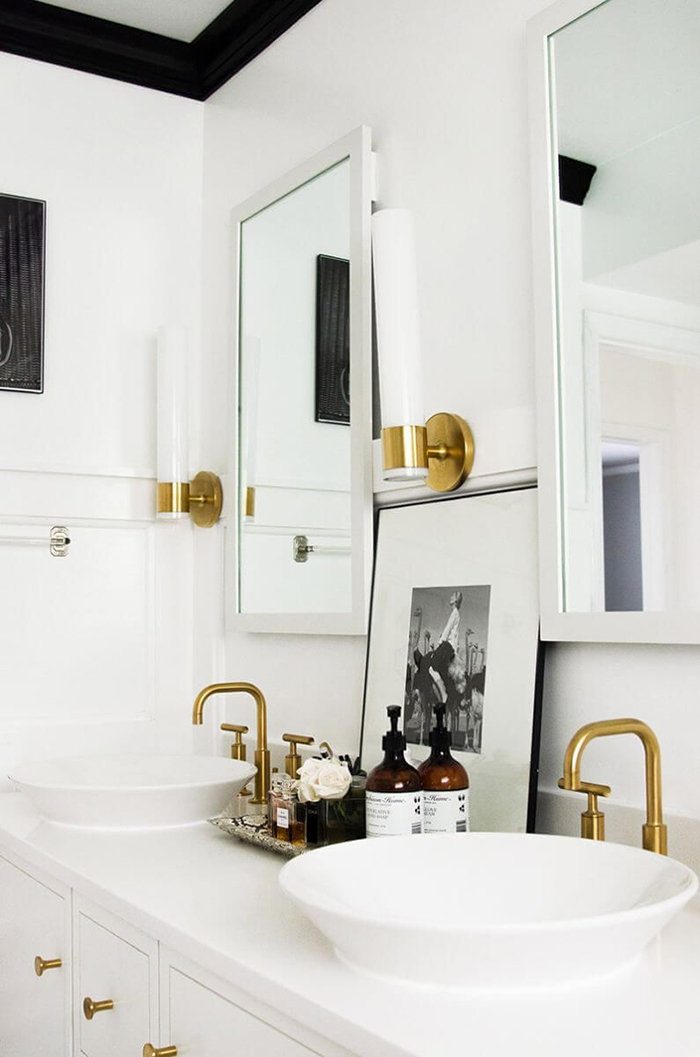 Design Crush Brushed Gold Bathroom Fixtures Livvyland Austin