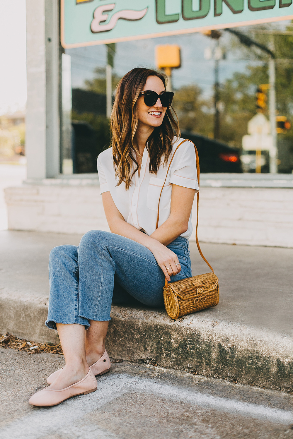 livvyland-blog-olivia-watson-minnetonka-moccasin-anna-blush-ballet-flats-naus-pharmacy-austin-enfield-texas-fashion-blogger-2