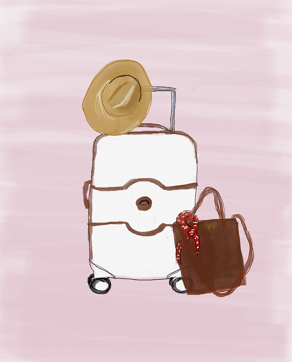 livvyland-blog-olivia-watson-austin-travel-blogger-suitcase-luggage-watercolor-illustration