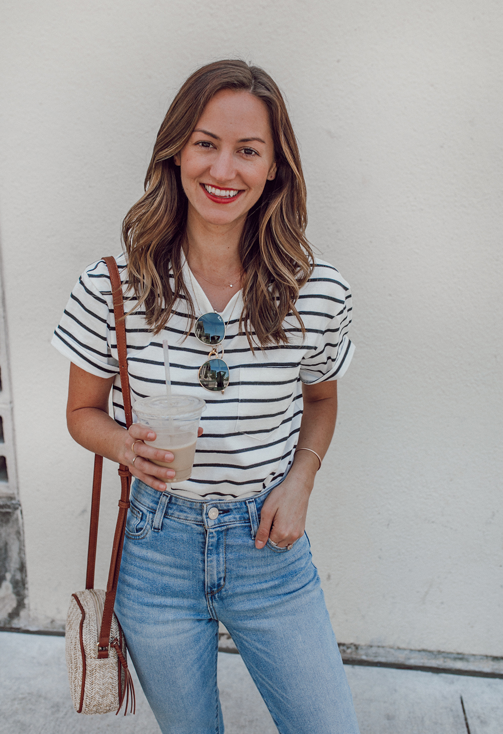 livvyland-blog-olivia-watson-sole-society-red-sandal-flats-spring-summer-outfit-idea-style-austin-texas-fashion-blogger-striped-shirt-1
