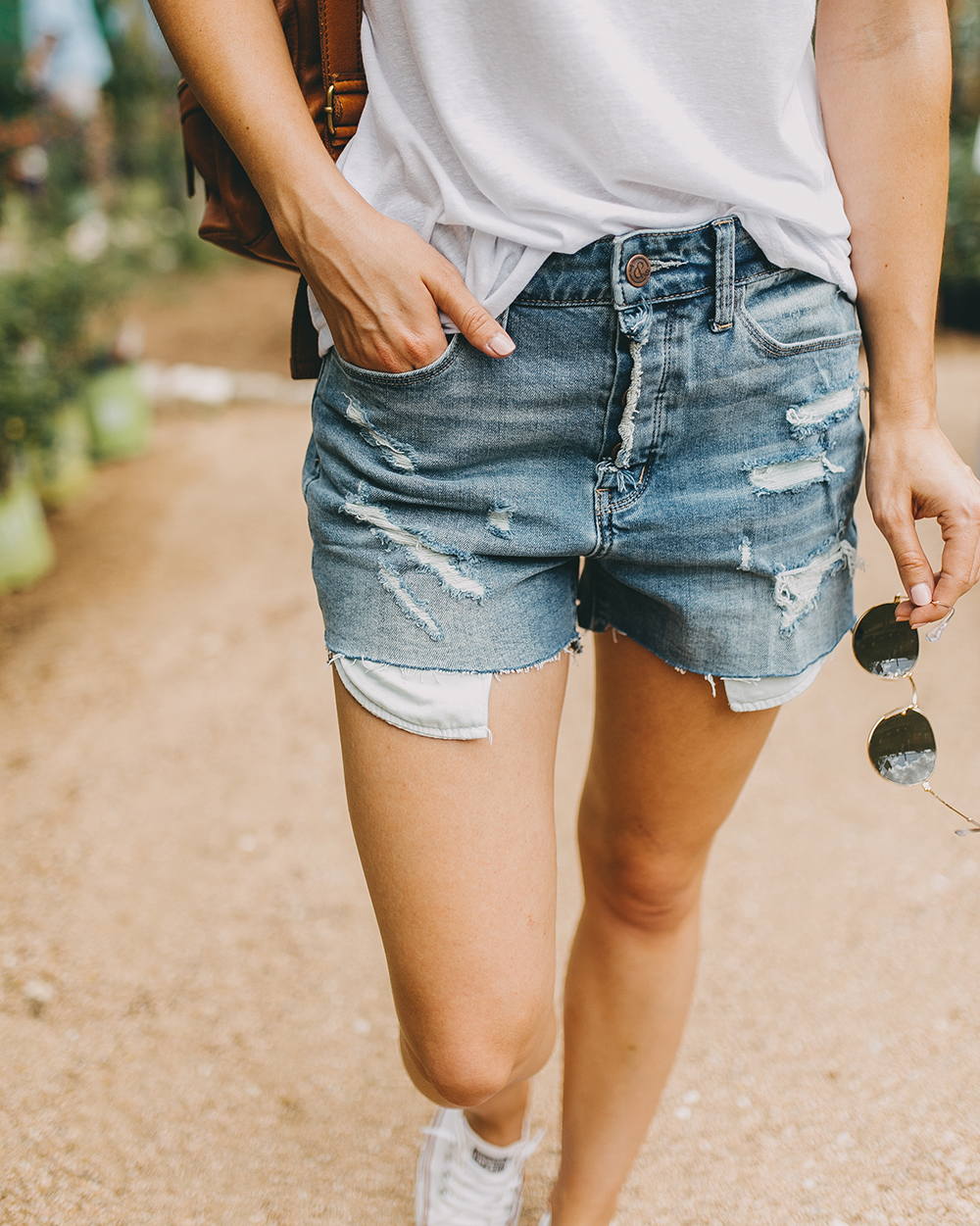 Summer Staples: Boyfriend Shorts & Classic Tee - LivvyLand