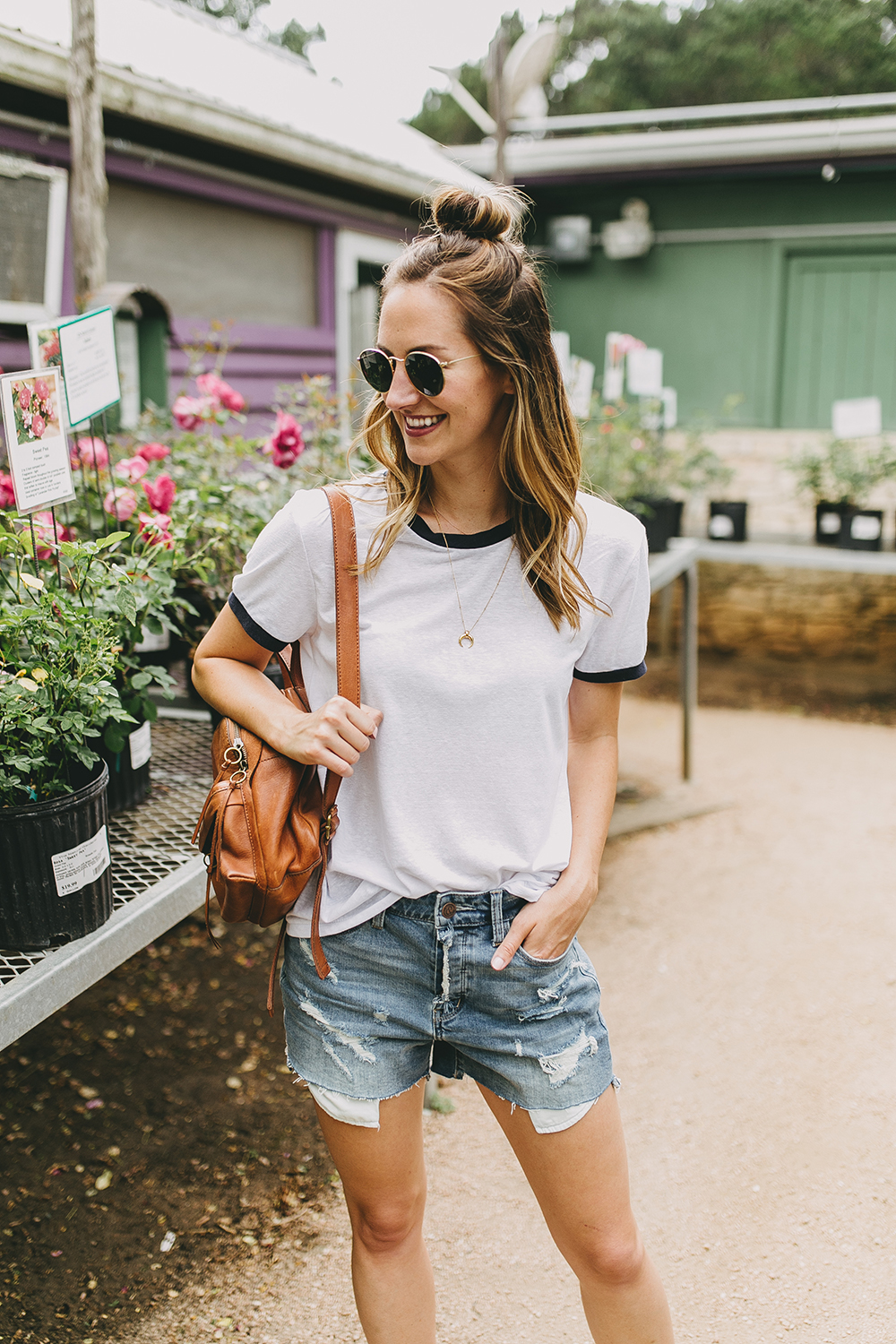 Summer Staples: Boyfriend Shorts & Classic Tee - LivvyLand