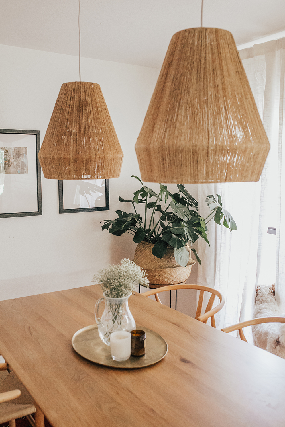 livvyland-blog-olivia-watson-austin-texas-lifestyle-blogger-modern-bohemian-bungalow-dining-room-kitchen-anthropologie-light-fixtures