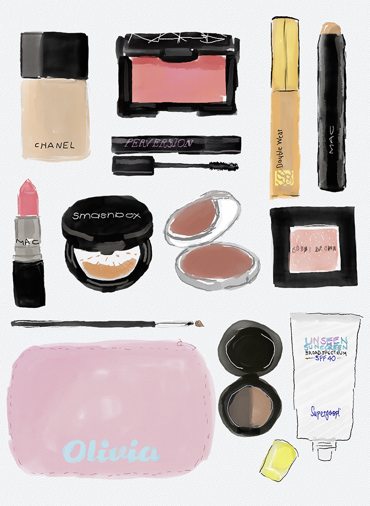 summer-makeup-illustratoin-livvyland-blog-olivia-watson