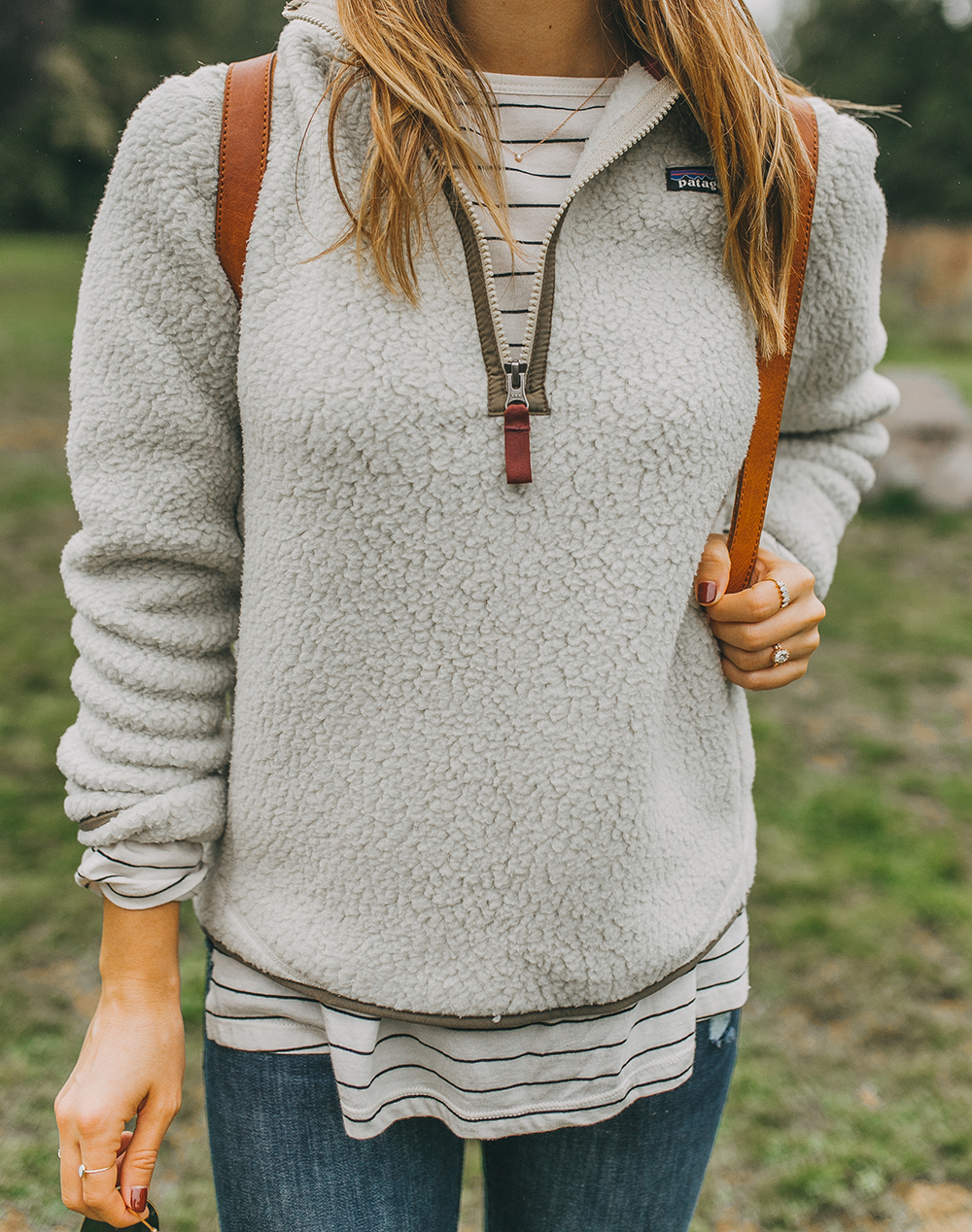 Patagonia sweater shop outfit