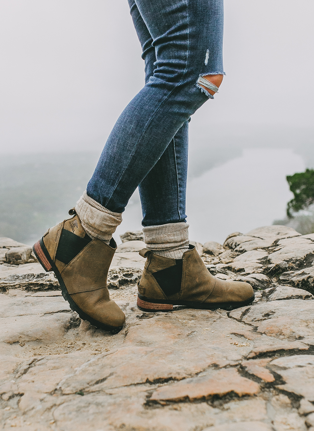 emelie waterproof chelsea boot