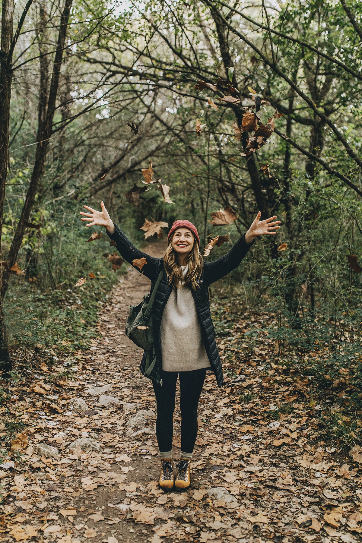 Fall sales hiking outfit