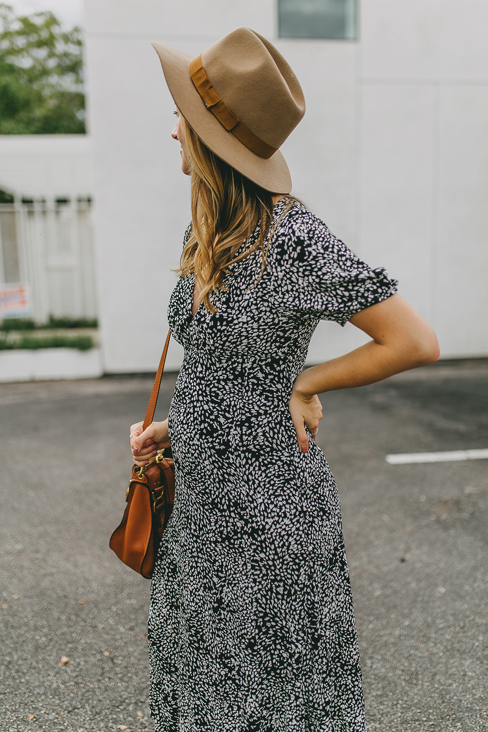 livvyland-blog-olivia-watson-free-peopl-looking-for-love-midi-dress-fedora-hat-outfit-chloe-medium-marcie-handbag-1