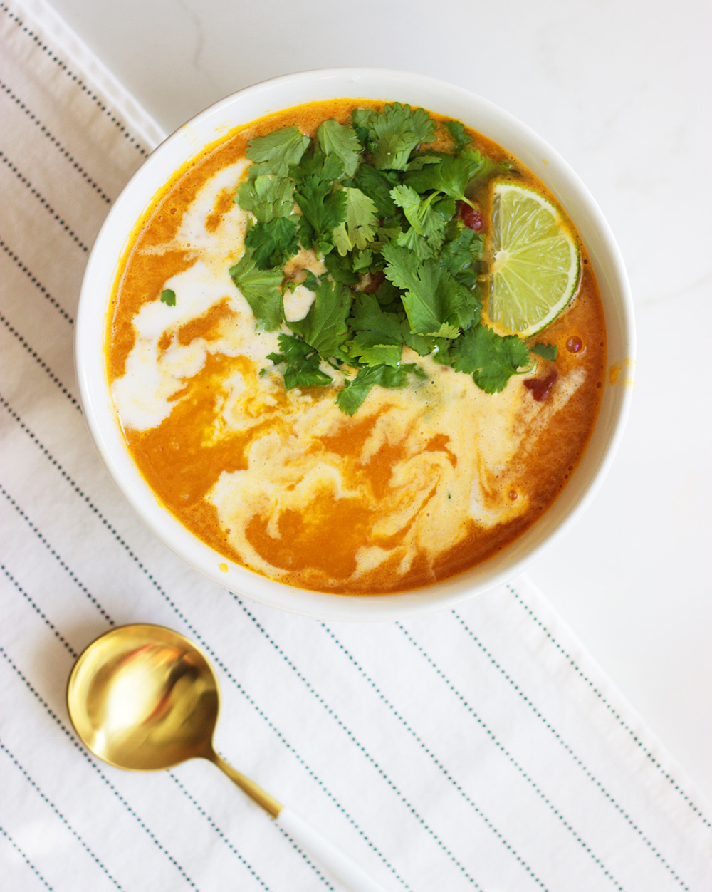 Coconut Curry Butternut Squash Soup - LivvyLand | Austin Fashion and ...