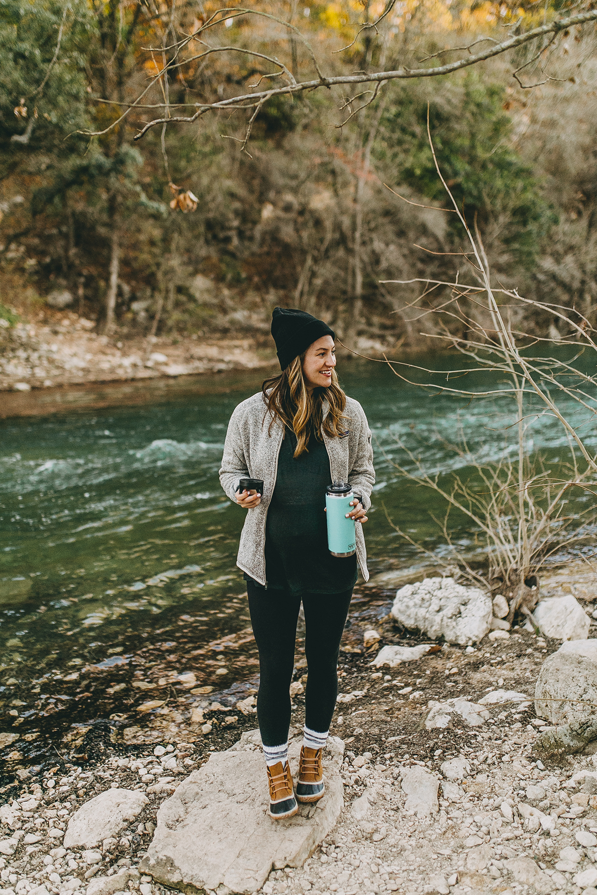 https://storage.googleapis.com/livvyland/2019/01/livvyland-blog-olivia-watson-austin-texas-fashion-lifestyle-blogger-backcountry-patagonia-better-sweater-jacket-sorel-hiking-boots-yeti-rambler-bottle-hiking-outfit-2.jpg