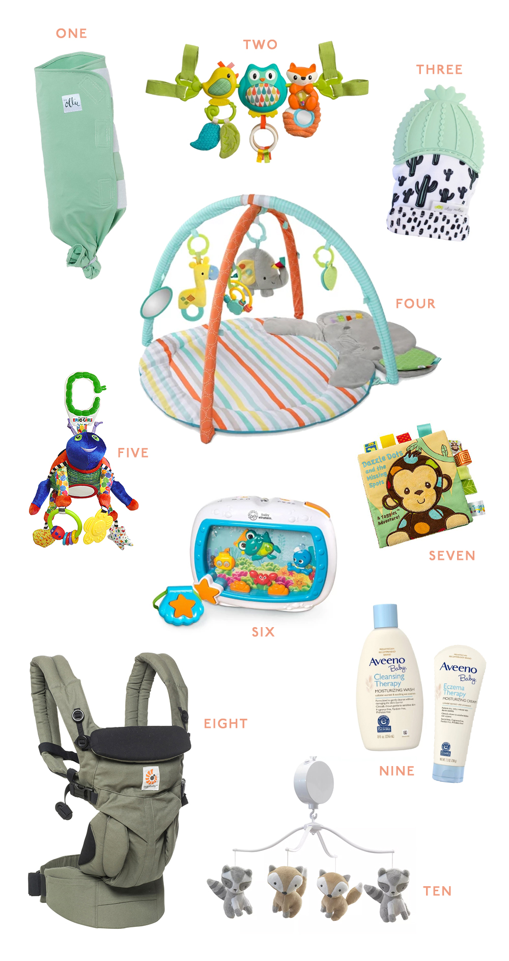 4 month baby essentials