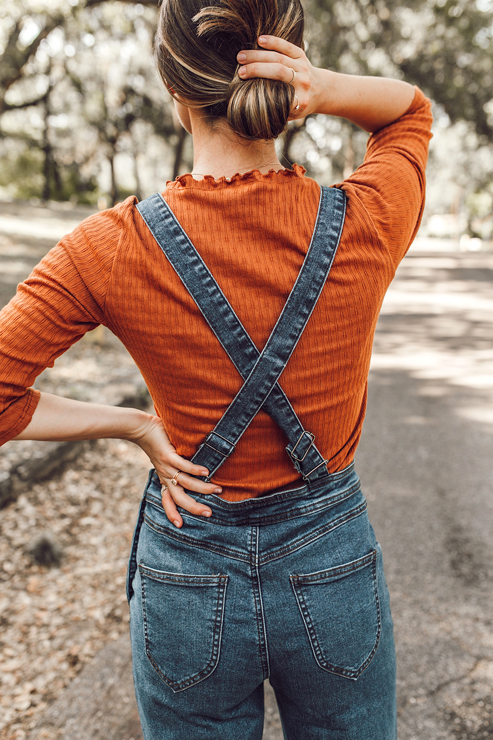 Overalls Back View