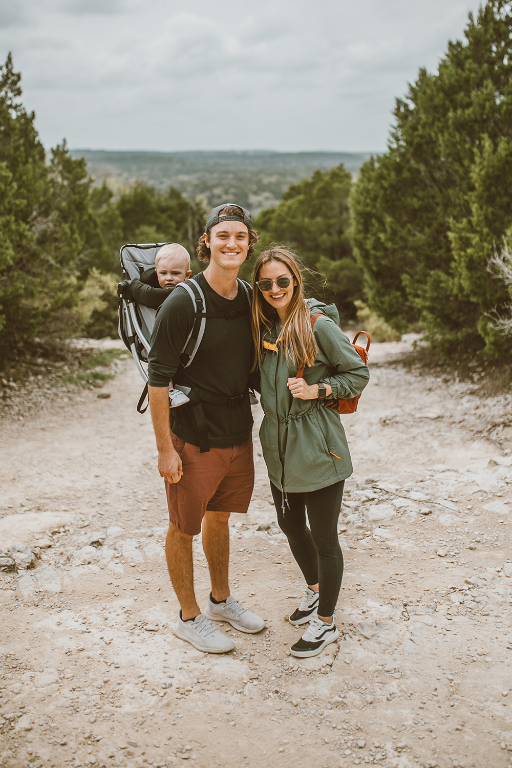 livvyland-blog-olivia-watson-austin-texas-greenbelt-hike-nature-walk-vans-ultrarange-baby-backpack-5