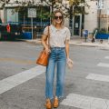 livvyland-blog-olivia-watson-fall-outfit-idea-ava-platform-clog-madewell-caitlin-wide-leg-jeans-collared-top-sezane-farrow-bag-3