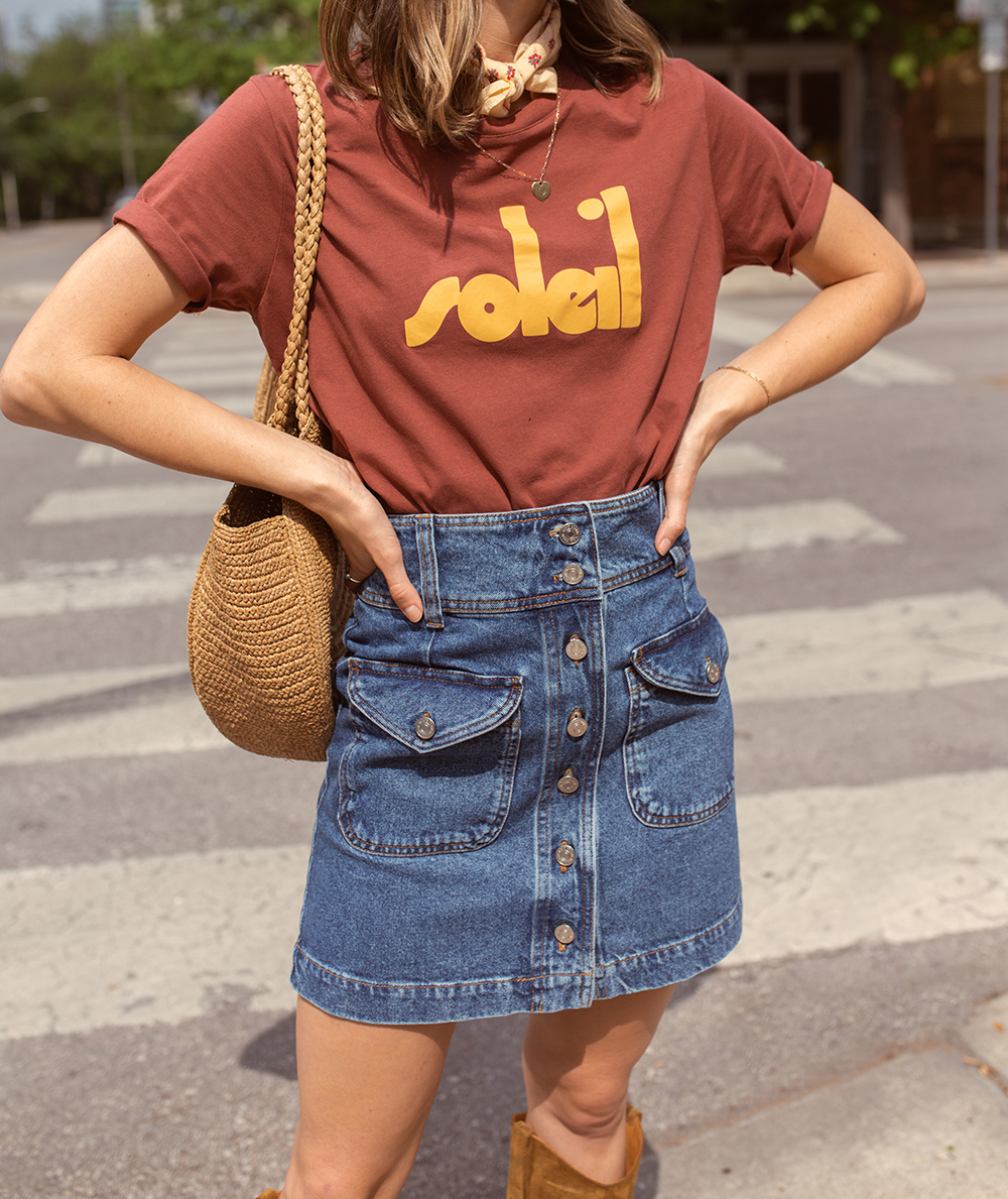 livvyland-blog-olivia-watson-austin-texas-fashion-sezane-bettie-denim-skirt-gabrielle-low-suede-taupe-boots-soliel-t-shirt-june-basket-bag-summer-outfit-idea-6