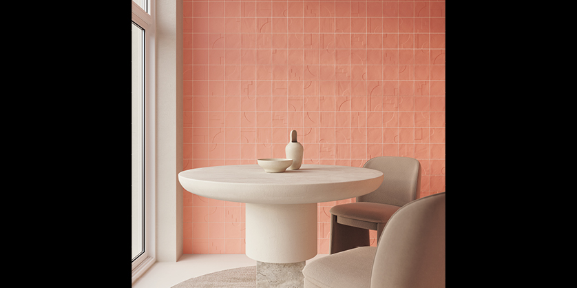 INAX インテリアタイルピンク系　2箱 Luna Pink 2.5x8 Ceramic Subway Tile Backsplash and Shower – Tile Club