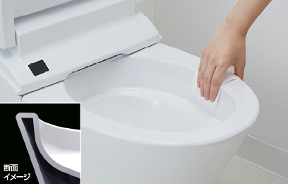 サティスS 便座　機能部 LIXILサティスの便座部分から水漏れ。機能部のみの取り換えで費用も