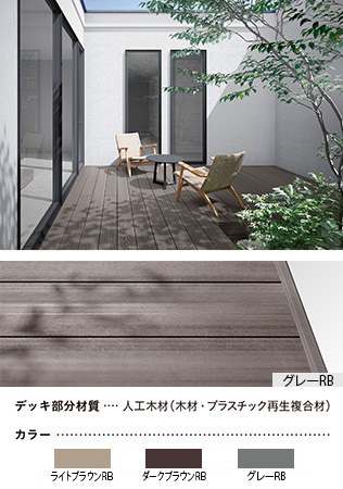 LIXIL | ガーデンスペース | ウッドデッキ・デッキ・庭（樹脂素材 等）