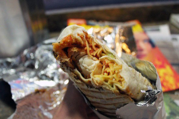 Chino Locos burrito Mexican Asian Toronto food