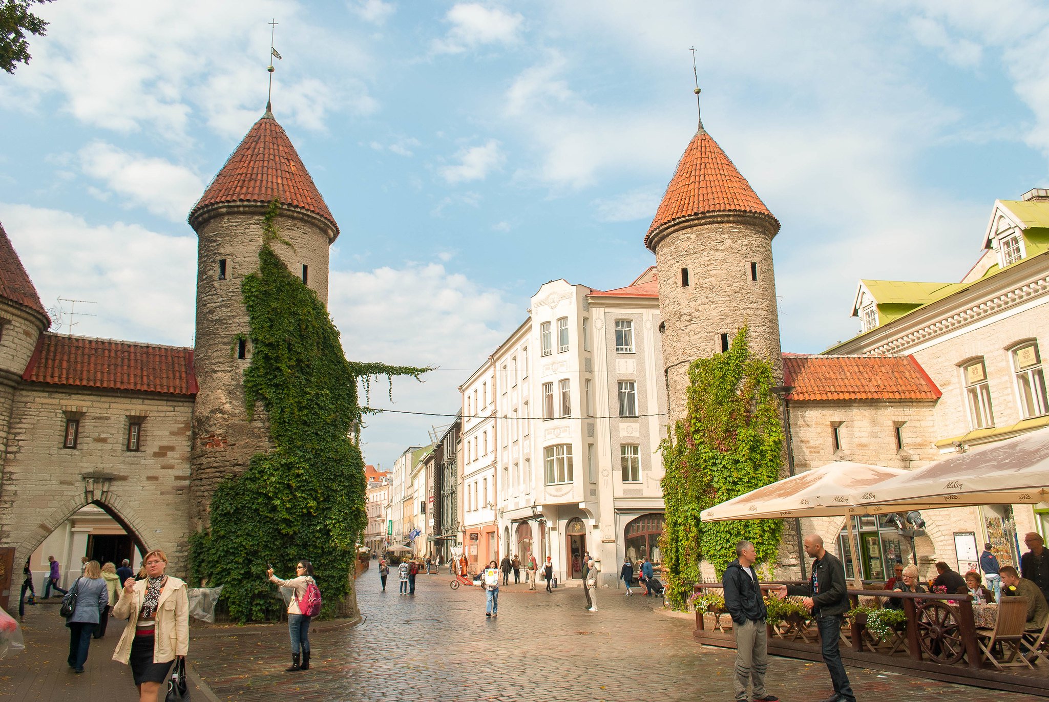 Tallinn Estonia streets history medieval architecture